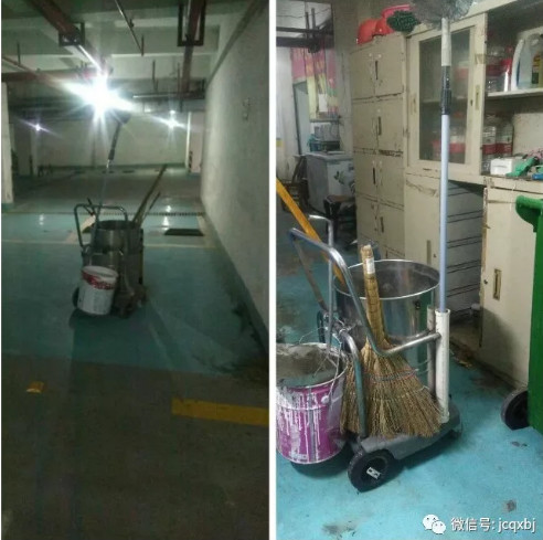 武漢江城清洗服務(wù)有限公司永清城項目保潔員工變廢為寶，開源節(jié)流